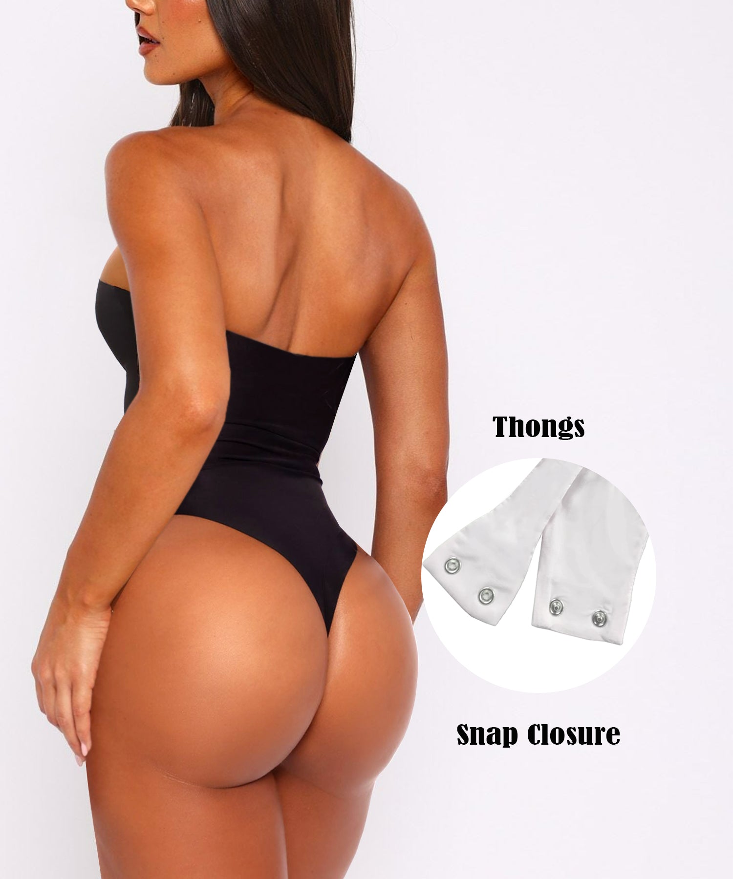 Navneet Women Tube Top Bodysuit Shirt Strapless Sleeveless Body Suits One Piece Leotard